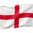 英格兰国家队队旗，白底红十字圣乔治旗