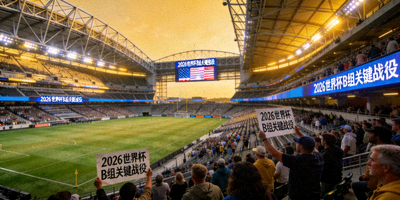 2026世界杯B组关键战役将在纽约大都会人寿体育场举行，该体育场是美国最大的足球专用场馆之一，设施先进
